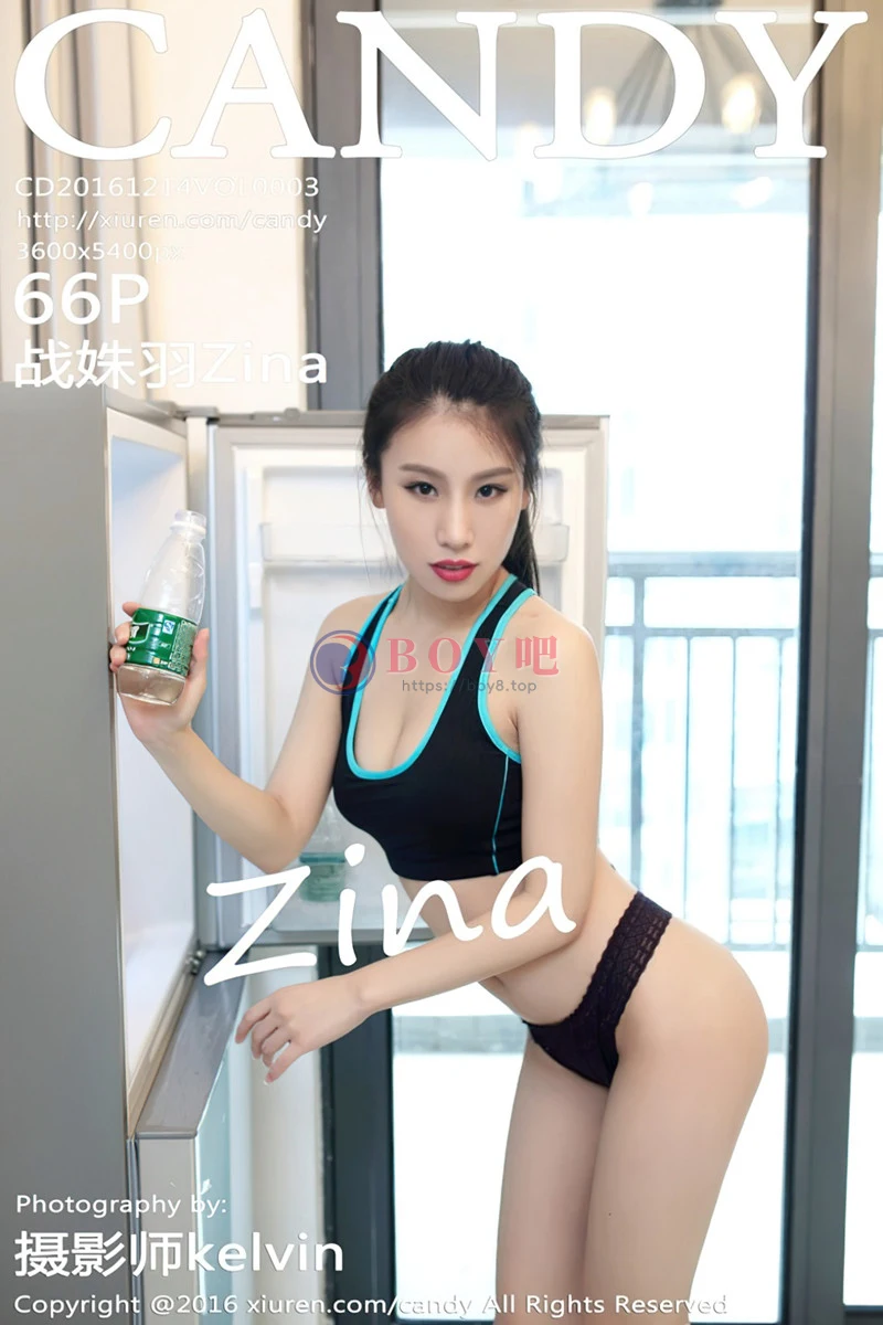 [Candy网红馆] Vol.003 嫩模战姝羽Zina性感蕾丝内衣系列迷人翘臀完美诱惑写真-BOY吧