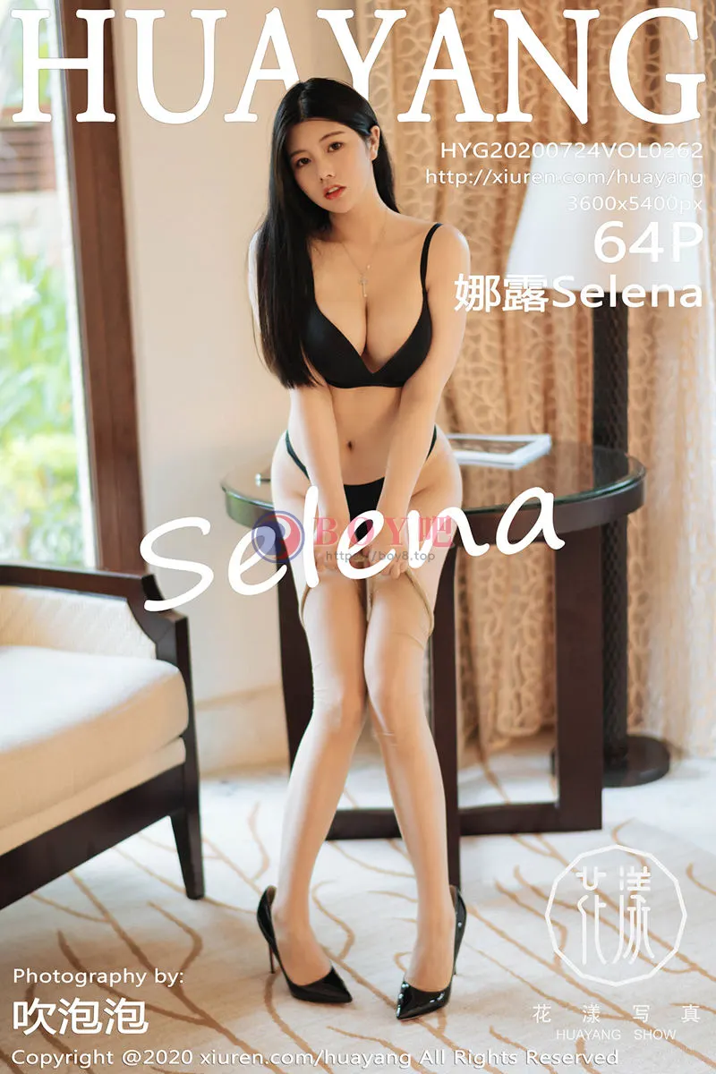 [HuaYang花漾] Vol.262 女神娜露Selena三亚旅拍性感内衣配肉丝裤袜秀完美身材诱惑写真-BOY吧