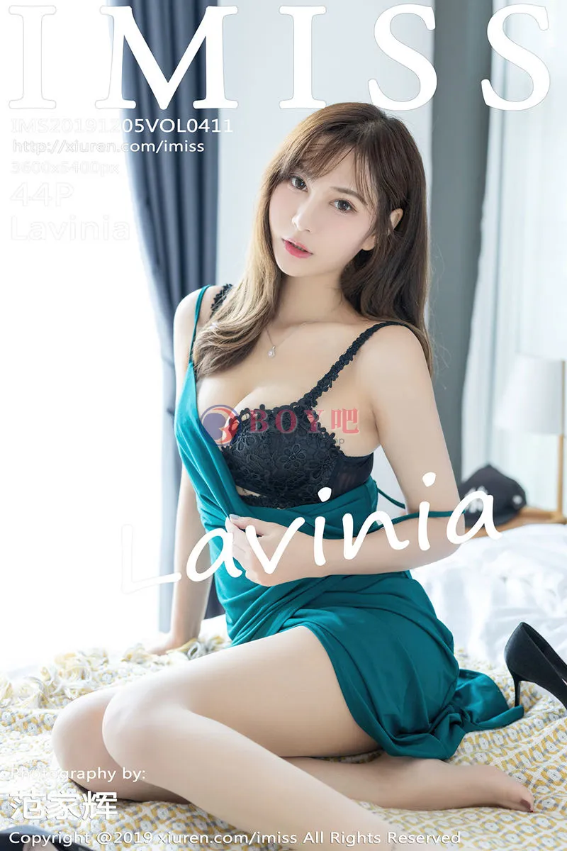 [IMiss爱蜜社] Vol.411 气质女神Lavinia泰国清迈旅拍私房黑色内衣秀完美身材诱惑写真 - BOY吧-BOY吧