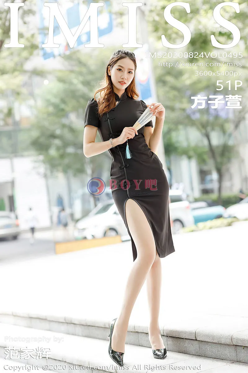 [IMiss爱蜜社] Vol.495 嫩模方子萱私房脱古韵旗袍露性感蕾丝内衣完美诱惑写真 - BOY吧-BOY吧