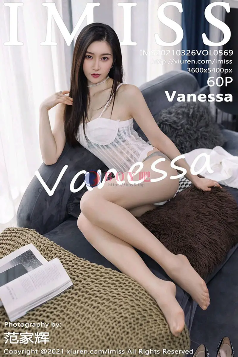 [IMiss爱蜜社] Vol.569 气质美女Vanessa时尚动人街拍+私房性感内衣迷人诱惑写真-BOY吧
