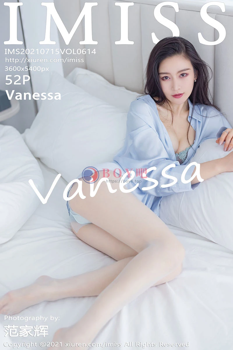 [IMiss爱蜜社] Vol.614 气质美女Vanessa女友视角主题大号衬衫配性感内衣诱惑写真-BOY吧