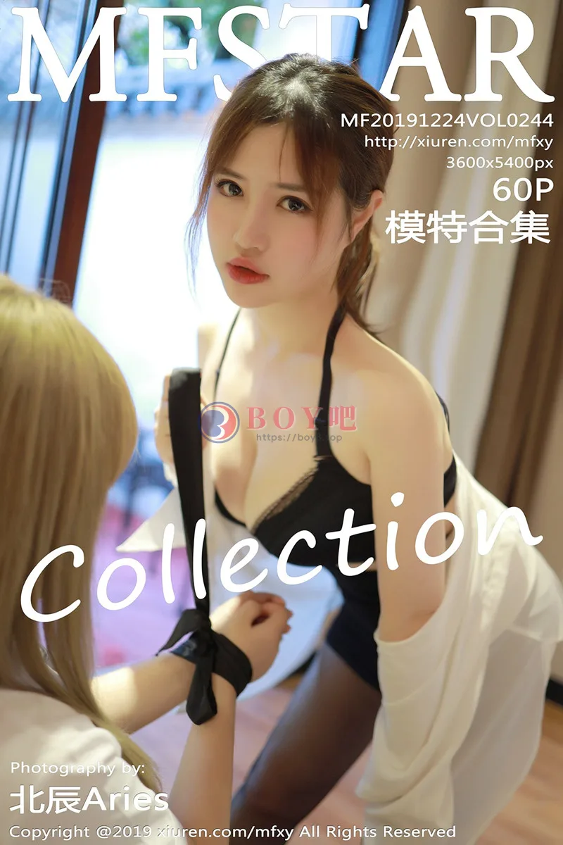 [MFStar模范学院] Vol.244 模特恩率babe＆艾莉Evelyn合集双人拉拉与Cos系列性感写真-BOY吧