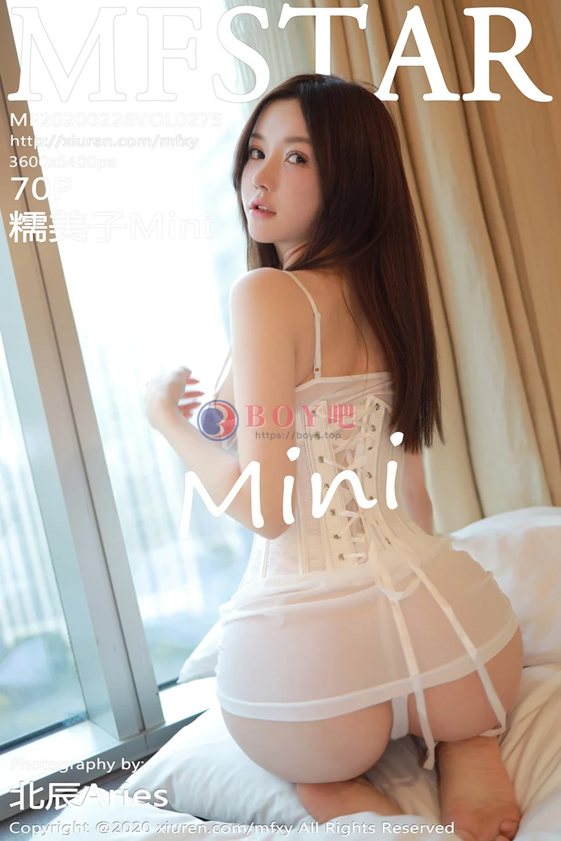 [MFStar模范学院] Vol.275 女神糯美子Mini束腰抹胸内衣秀童颜巨乳娇艳欲滴诱惑写真-BOY吧