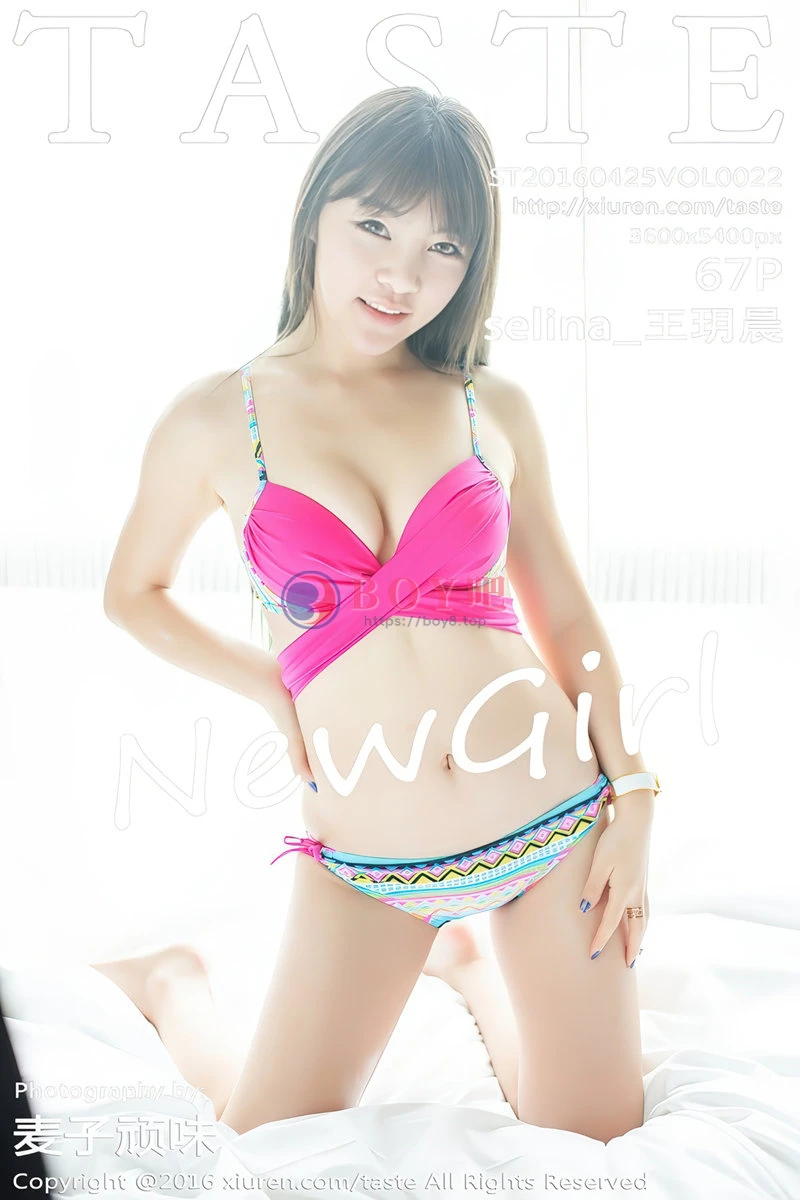 [Taste顽味生活] Vol.022 嫩模Selina_王玥晨居家私房内衣系列白嫩肌肤性感写真-BOY吧