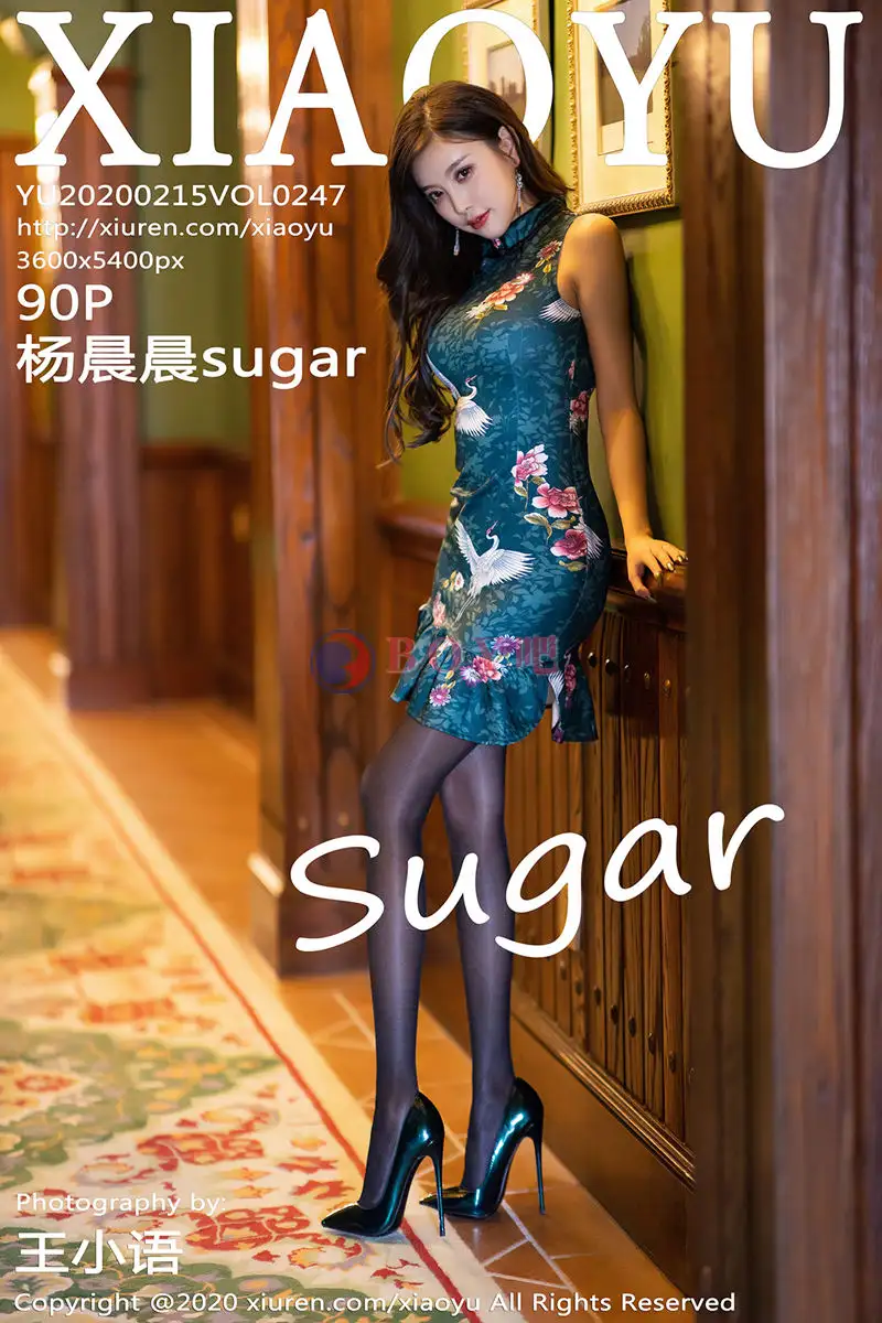 [XiaoYu语画界] Vol.247 嫩模杨晨晨sugar私房古典旗袍配黑丝裤袜秀美腿诱惑写真 - BOY吧-BOY吧