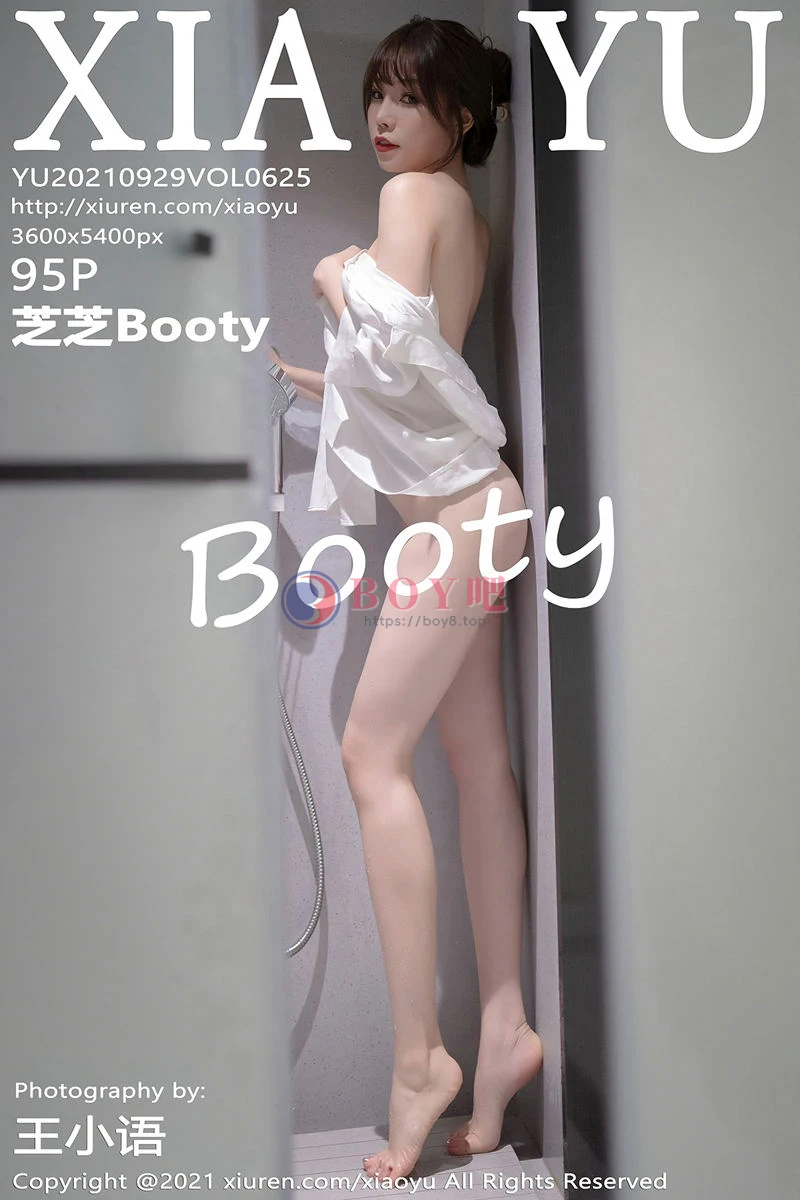 [XiaoYu语画界] Vol.625 女神芝芝Booty私房性感白衬衫配粉色内衣秀完美身材诱惑写真-BOY吧
