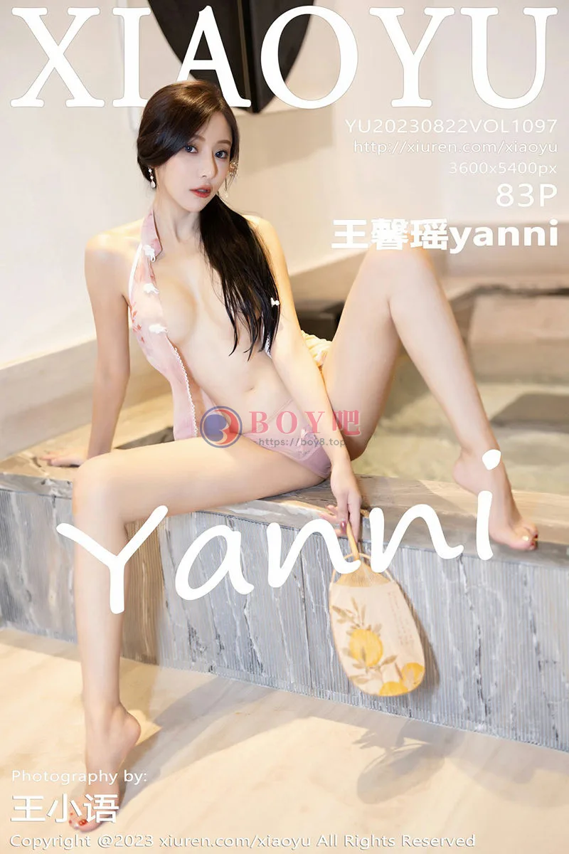 [XiaoYu语画界] Vol.1097 女神王馨瑶yanni性感浅色吊带长裙+粉色情趣旗袍完美诱惑写真-BOY吧