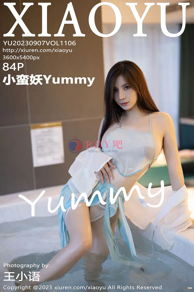 [XiaoYu语画界] Vol.1106 模特小蛮妖Yummy性感白色古装轻透服饰秀完美身材诱惑写真-BOY吧