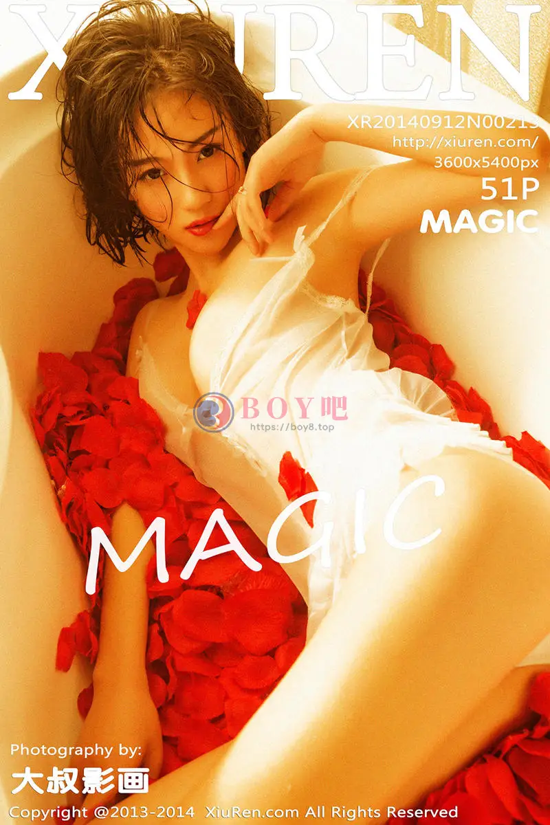 [XiuRen秀人网] No.213 秀人美模MAGIC浴缸里花瓣浴大尺度撩人极致诱惑写 - BOY吧-BOY吧