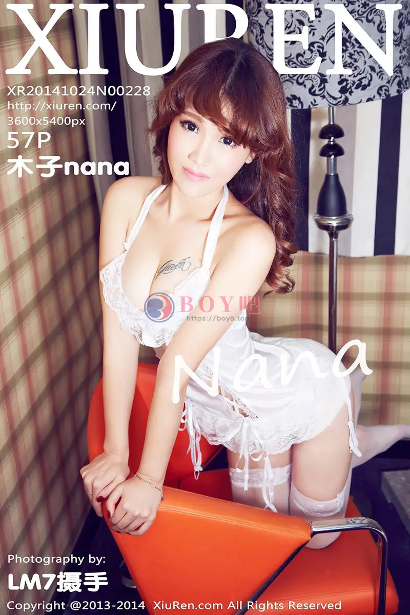 [XiuRen秀人网] No.228 新秀嫩模木子nana性感兔女郎情趣内衣秀美胸写真 - BOY吧-BOY吧