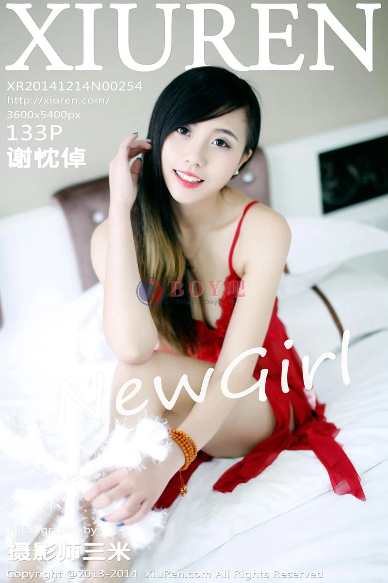 [XiuRen秀人网] No.254 甜美模特谢忱倬学生制服诱惑+圣诞主题系列海量写真 - BOY吧-BOY吧