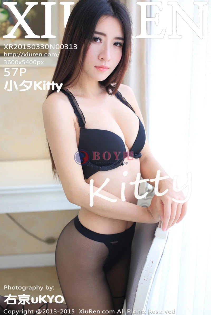 [XiuRen秀人网] No.313 女神小夕Kitty居家性感内衣秀完美曲线冷艳迷人写真-BOY吧