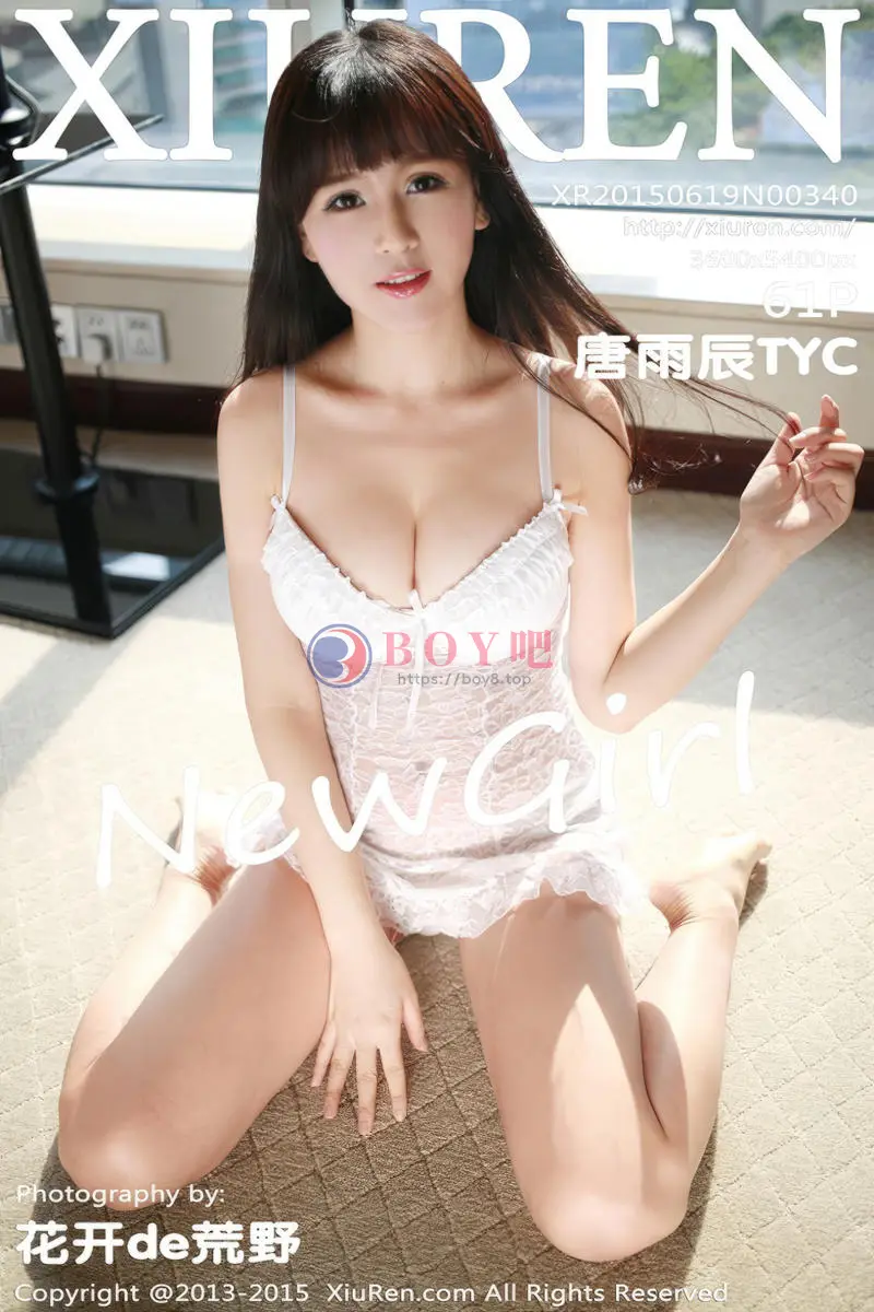 [XiuRen秀人网] No.340 嫩模正妹唐雨辰TYC白色蕾丝内衣秀傲人美乳诱惑写真-BOY吧