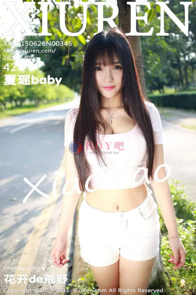 [XiuRen秀人网] No.345 内地嫩模夏瑶baby白色紧身上衣秀完美身材豪乳诱惑写真-BOY吧