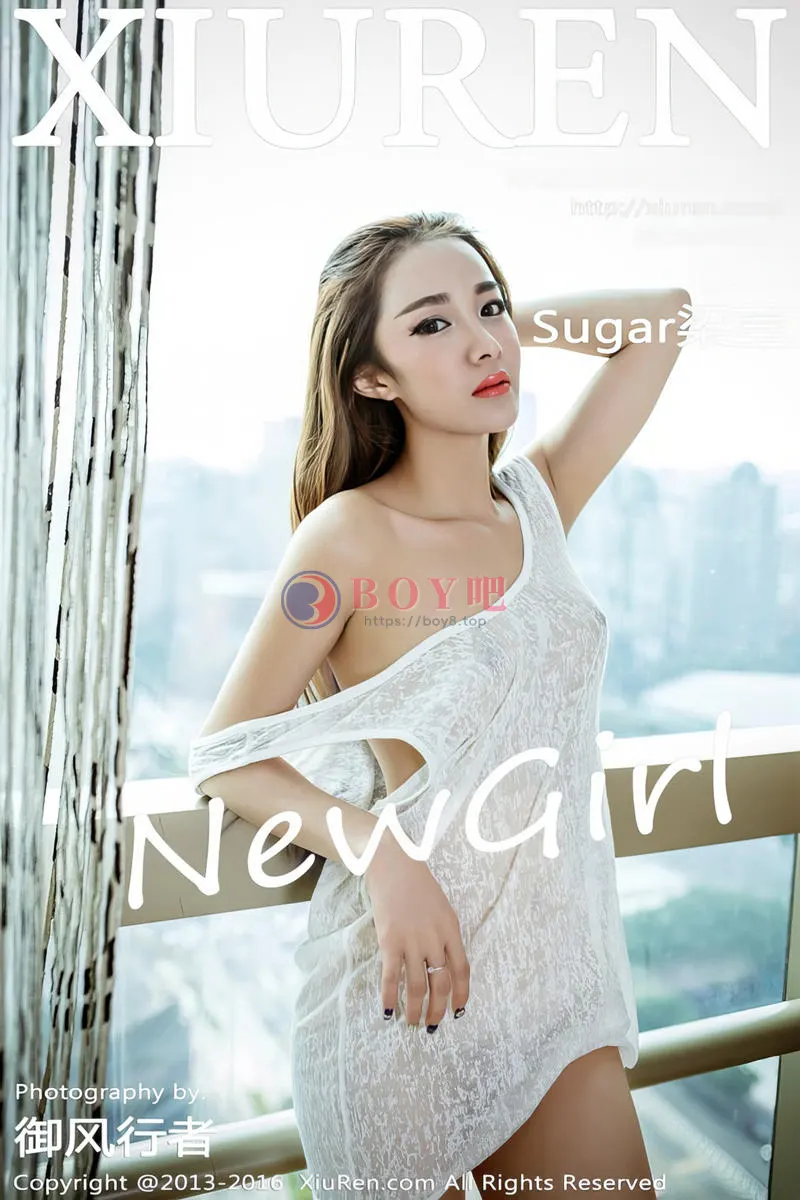 [XiuRen秀人网] No.569 嫩模Sugar梁莹居家私房透纱背心秀美乳白色蕾丝内裤诱惑写真 - BOY吧-BOY吧