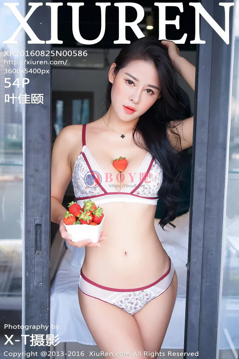 [XiuRen秀人网] No.586 嫩模叶佳颐性感私房情趣内衣系列完美身材美臀酥胸诱惑写真-BOY吧