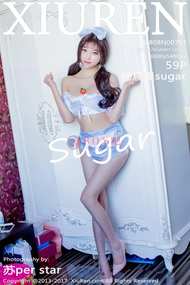 [XiuRen秀人网] No.797 甜美女神杨晨晨sugar性感女仆装秀白嫩美乳靓丽迷人写真 - BOY吧-BOY吧