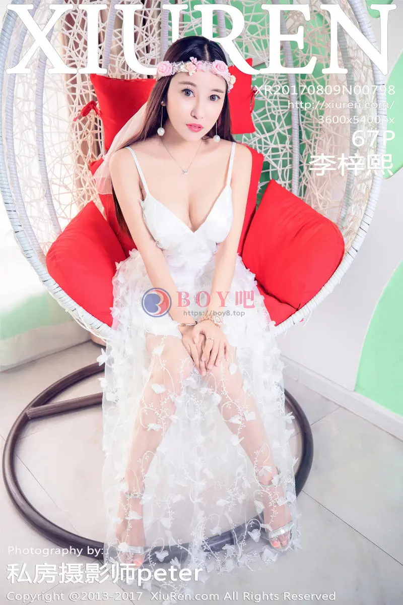 [XiuRen秀人网] No.798 嫩模李梓熙脱洁白婚纱大尺度全裸人体艺术完美诱惑写真-BOY吧
