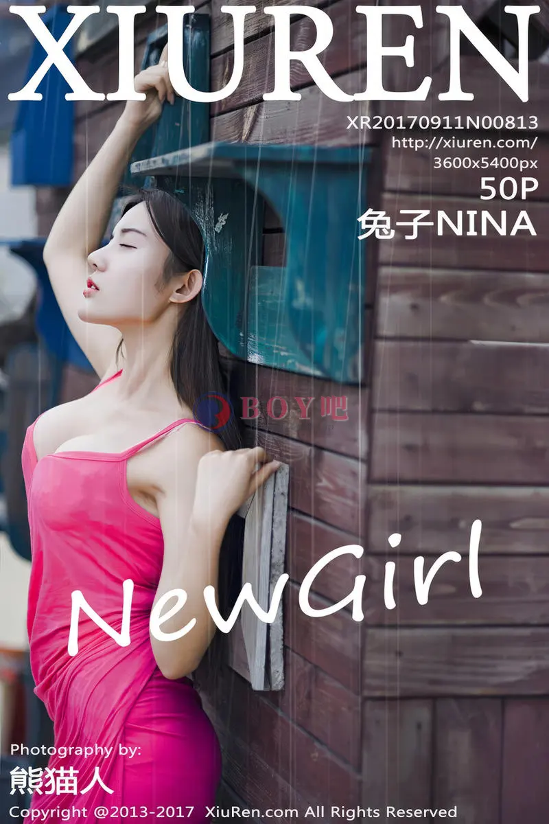[XiuRen秀人网] No.813 嫩模兔子NINA居家浴缸里白色蕾丝内衣秀傲人豪乳诱惑写真-BOY吧