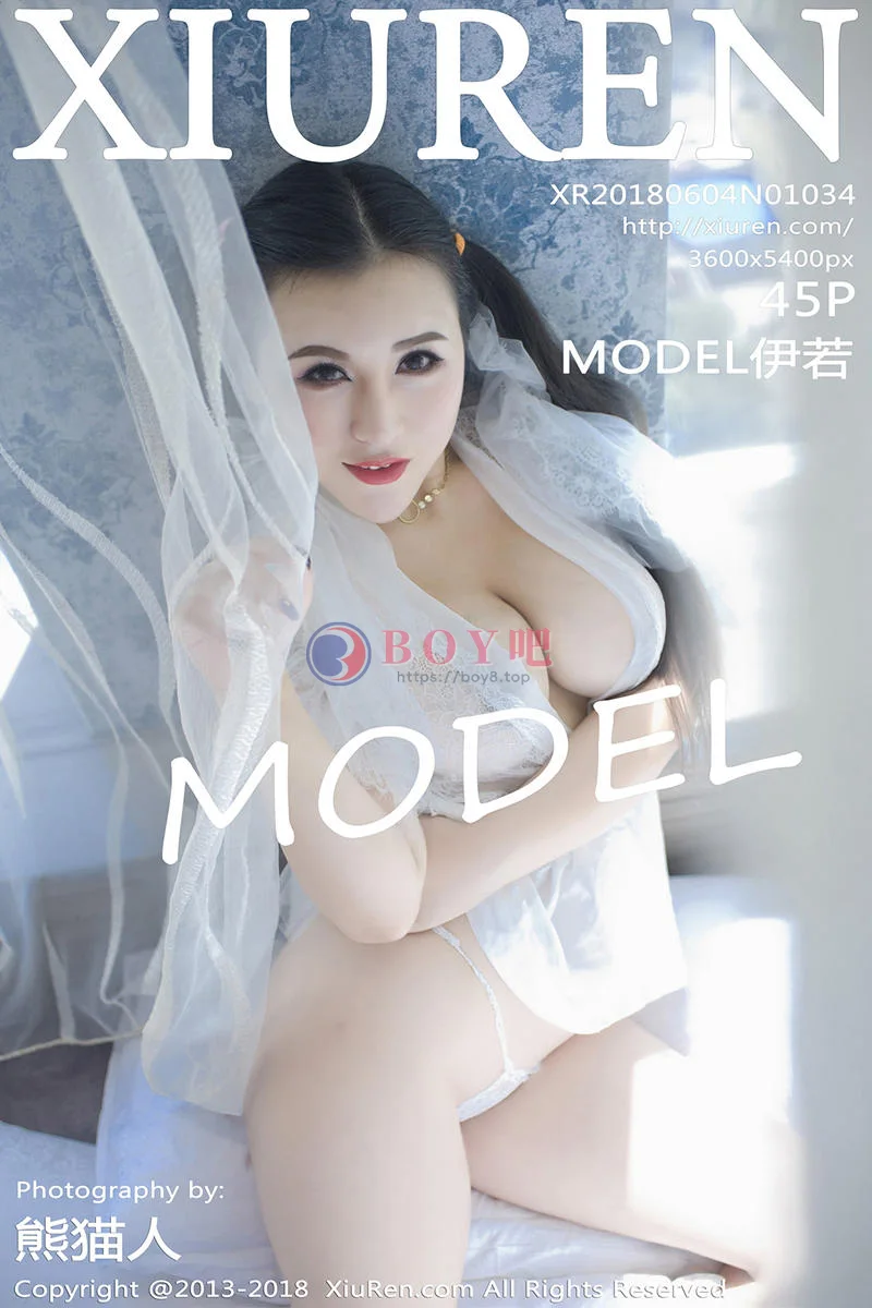 [XiuRen秀人网] No.1034 嫩模MODEL伊若蕾丝开胸睡衣+带子死库水完美爆乳诱惑写真-BOY吧