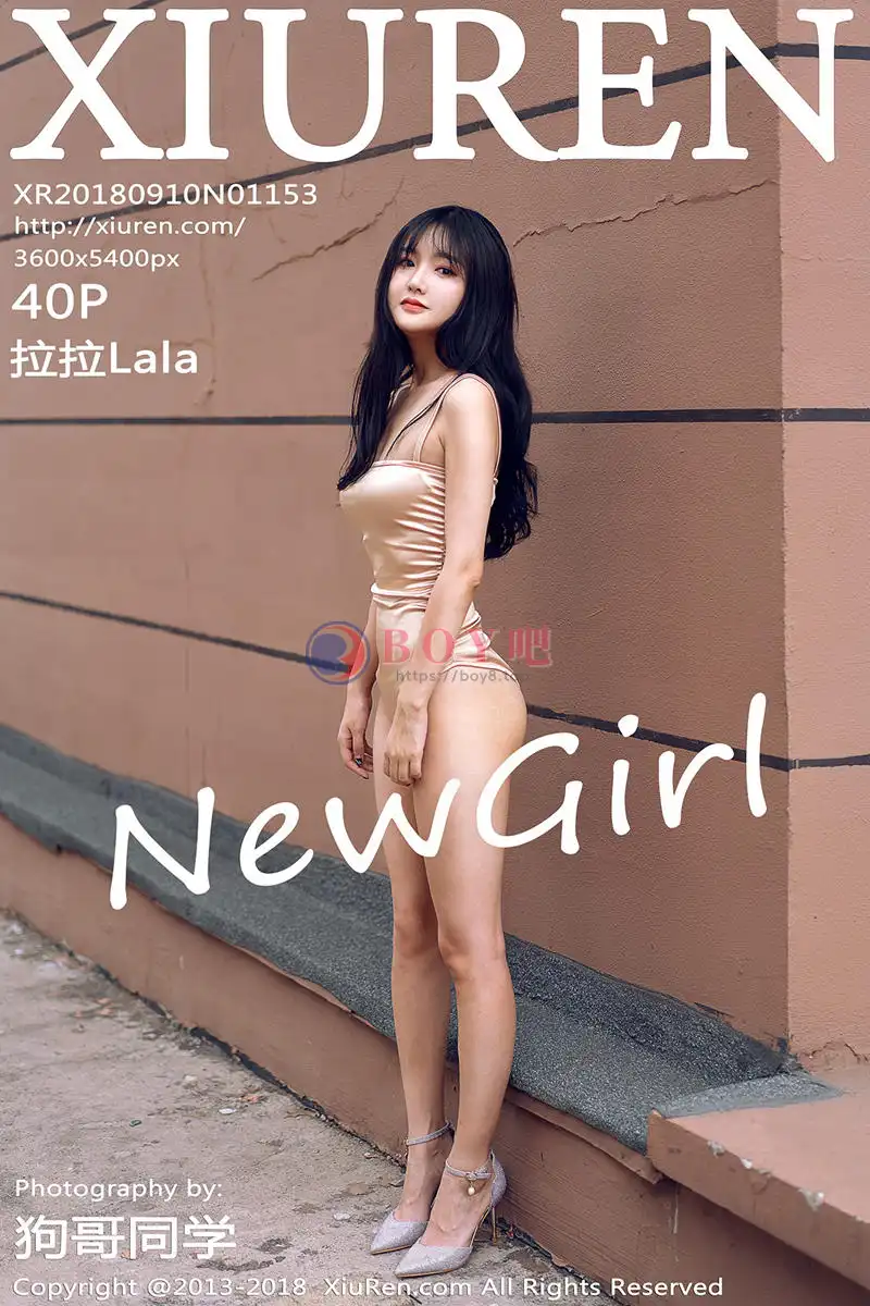 [XiuRen秀人网] No.1153 嫩模拉拉Lala性感黑色内衣+高叉连体泳装秀完美身材写真 - BOY吧-BOY吧
