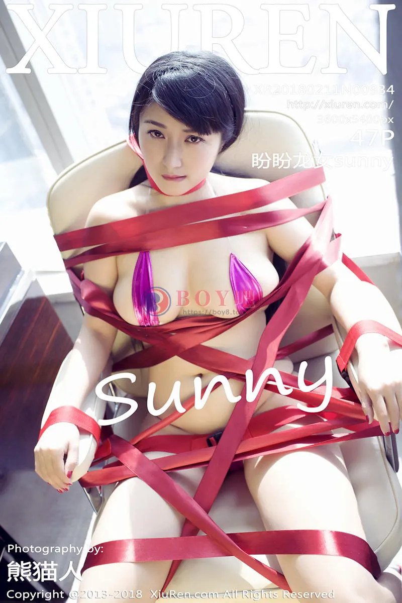 [XiuRen秀人网] No.934 巨乳嫩模盼盼龙女sunny红胶带缠身+浴缸里全裸泡泡浴诱惑写真-BOY吧