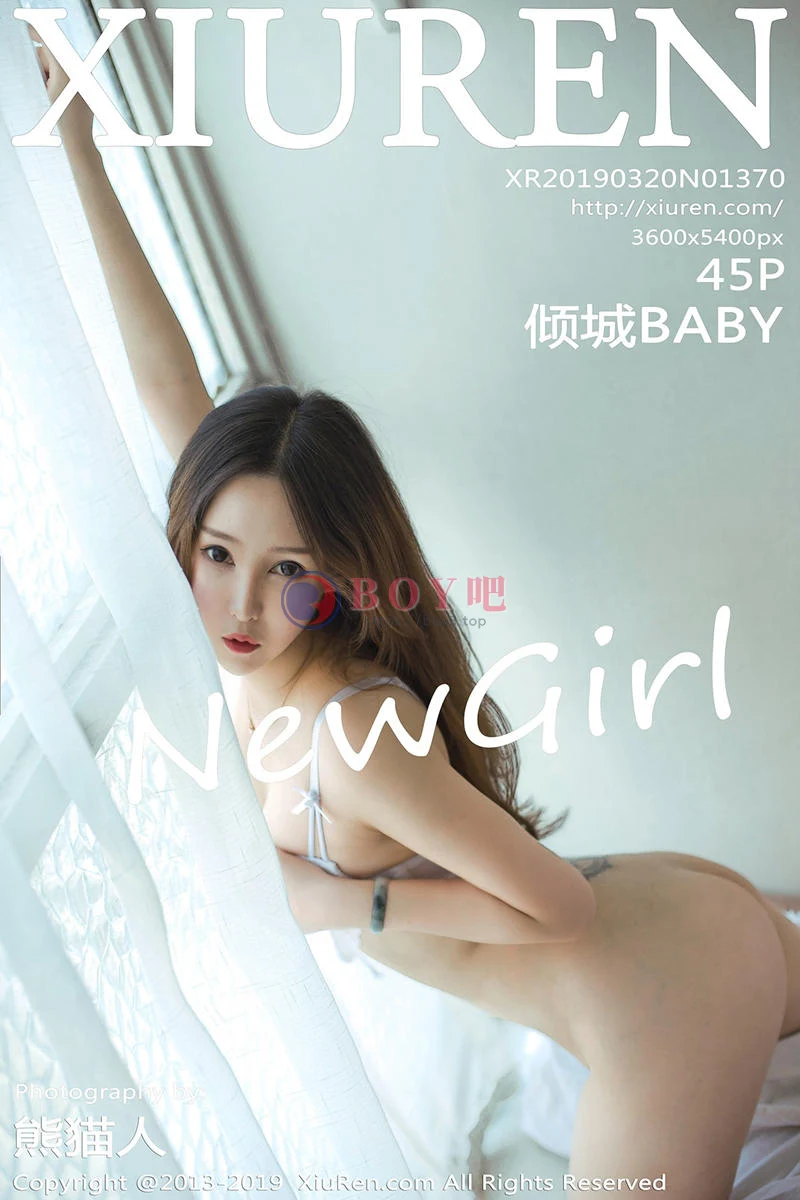 [XiuRen秀人网] No.1370 嫩模白白Alina私房衬衣配无内肉丝裤袜秀火辣身材诱惑写真 - BOY吧-BOY吧