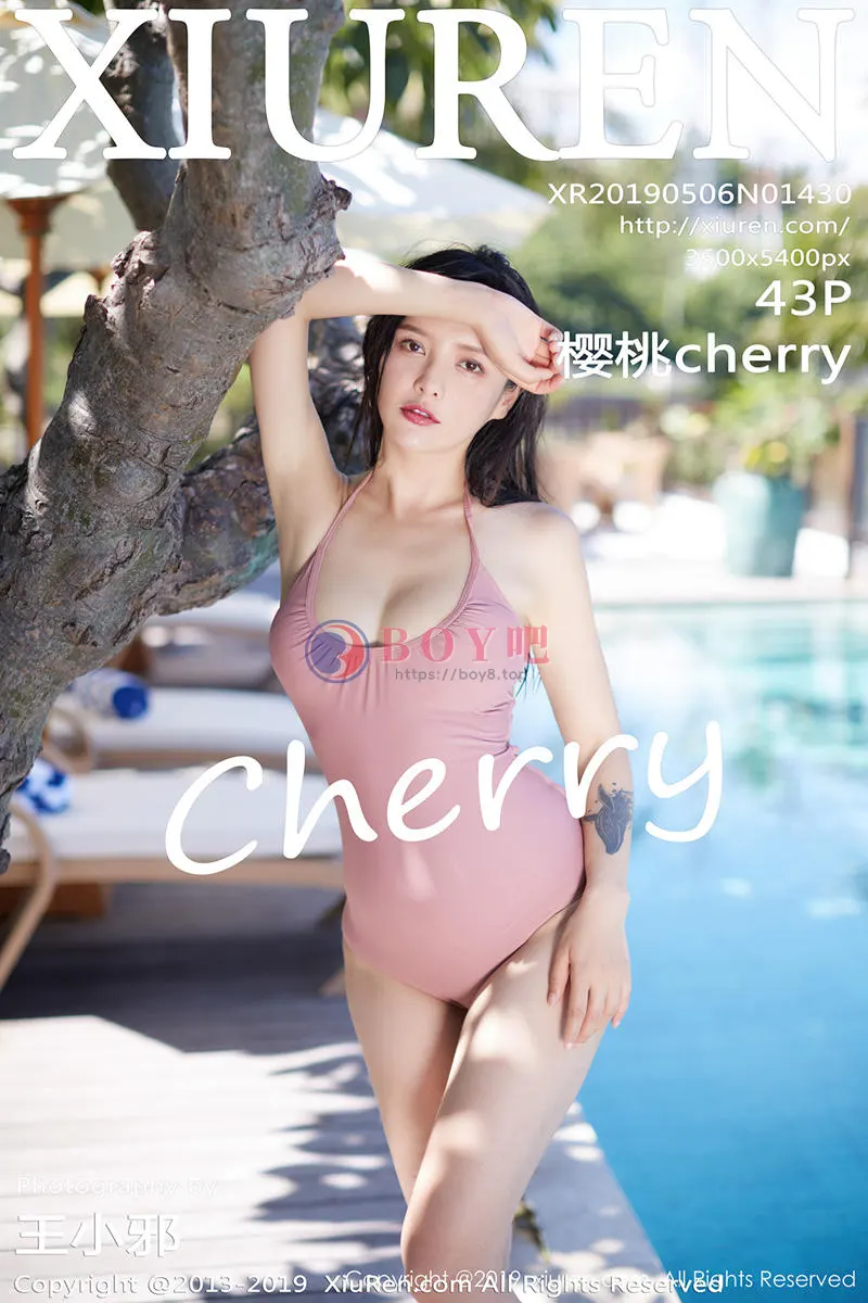 [XiuRen秀人网] No.1430 嫩模樱桃cherry海边性感比基尼秀完美身材靓丽迷人诱惑写真 - BOY吧-BOY吧
