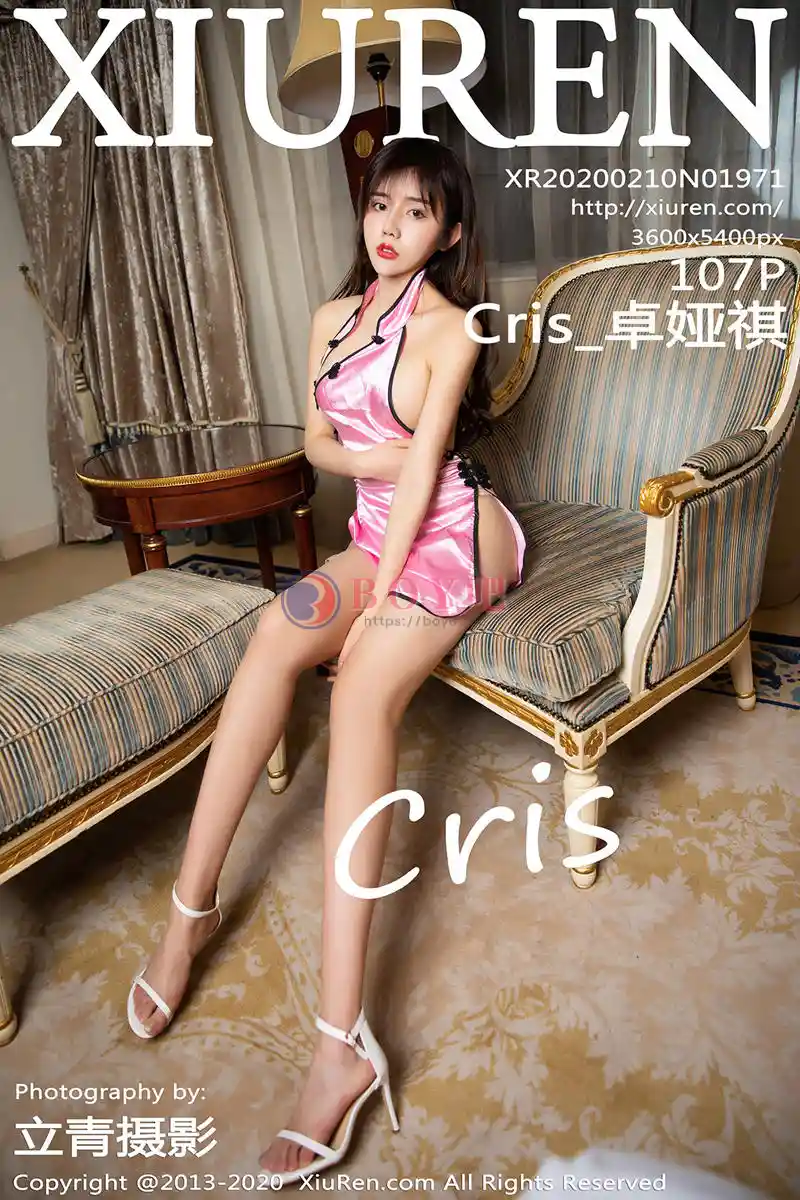 [XiuRen秀人网] No.1971 女神Cris_卓娅祺私房黑色蕾丝透视装配无内黑丝极致诱惑写真-BOY吧