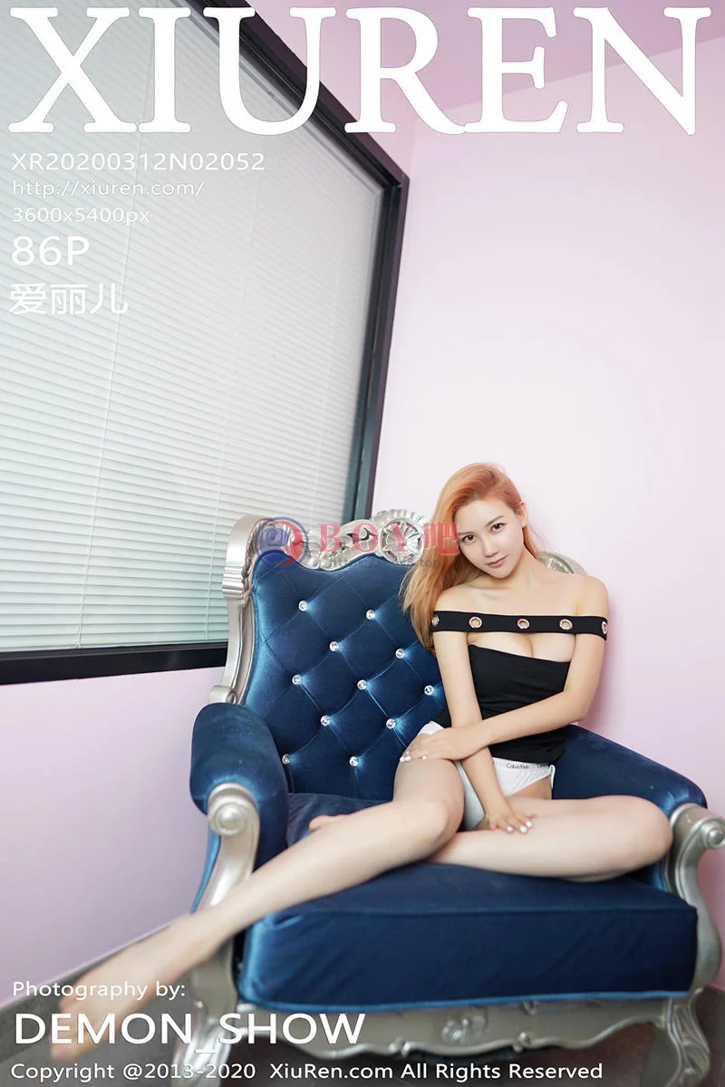 [XiuRen秀人网] No.2052 嫩模爱丽儿私房多套服饰性感黑色内衣秀曼妙身姿诱惑写真 - BOY吧-BOY吧