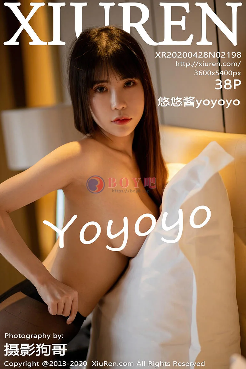 [XiuRen秀人网] No.2198 嫩模悠悠酱飒爽皮衣配无内黑丝裤袜全裸上身露豪乳诱惑写真-BOY吧