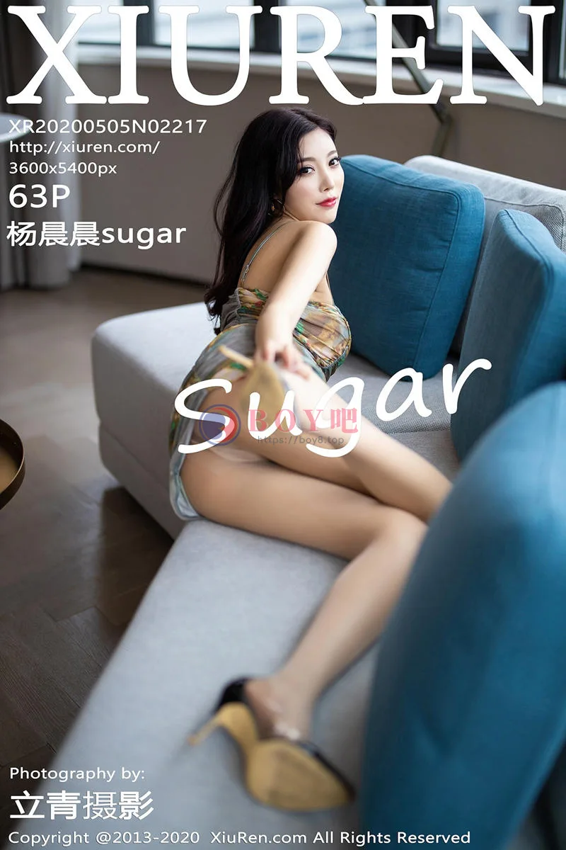 [XiuRen秀人网] No.2217 女神杨晨晨sugar床上华丽典雅吊裙配无内肉丝裤袜撩人诱惑写真-BOY吧