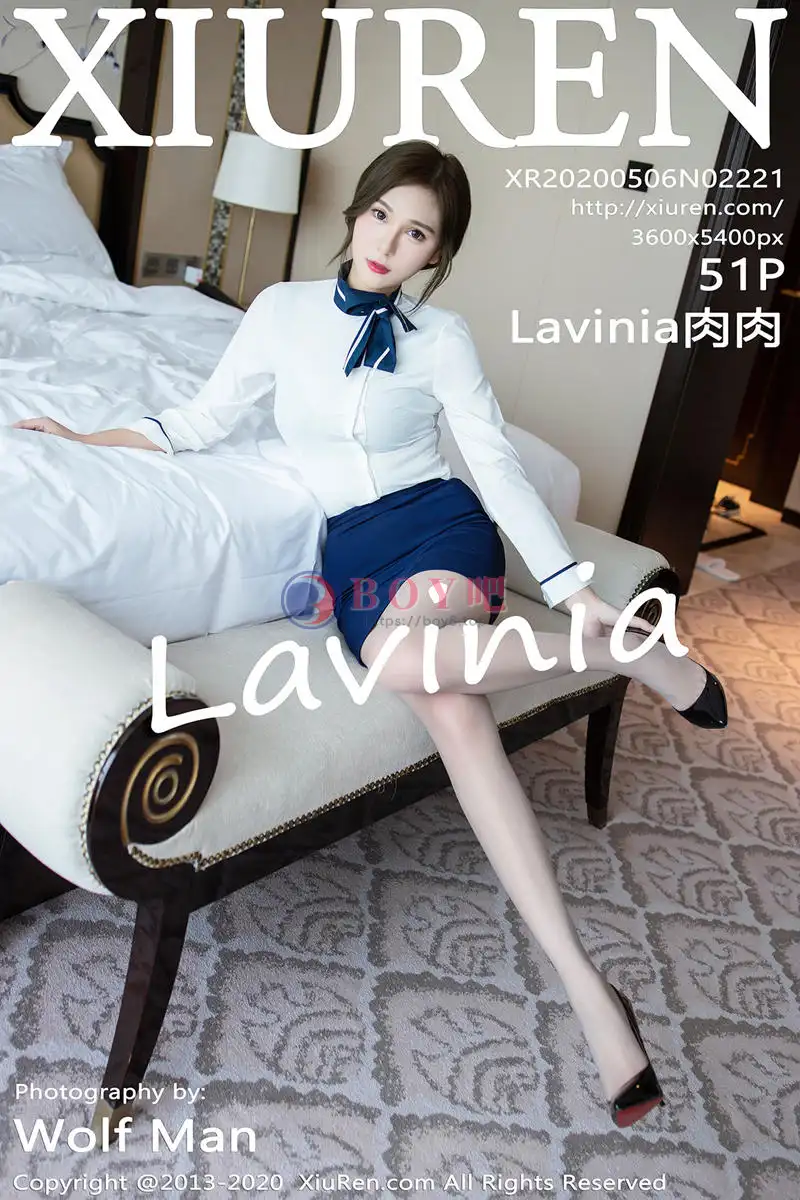 [XiuRen秀人网] No.2221 女神Lavinia肉肉经典职场制服半脱露精致镂空内衣完美诱惑写真-BOY吧