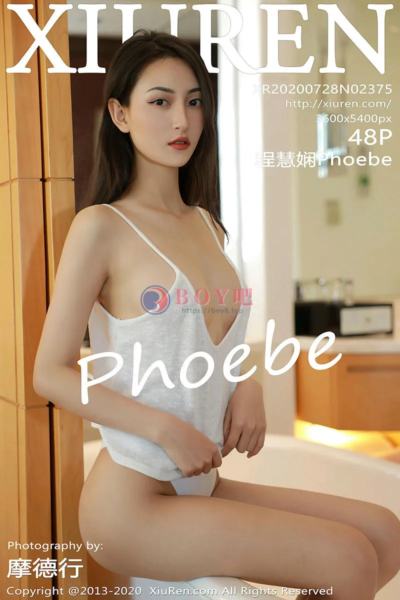 [XiuRen秀人网] No.2375 嫩模程慧娴私房白色真空吊带睡衣配白色内裤完美诱惑写真-BOY吧