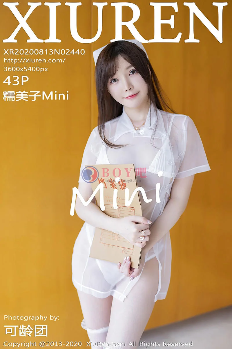 [XiuRen秀人网] No.2440 女神糯美子Mini私房性感护士主题薄纱衣透视秀火辣身材诱惑写真-BOY吧