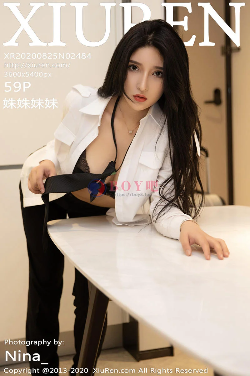 [XiuRen秀人网] No.2484 嫩模蛛妹妹妹飒爽帅气女机长主题私房开档黑丝裤袜完美诱惑写真-BOY吧