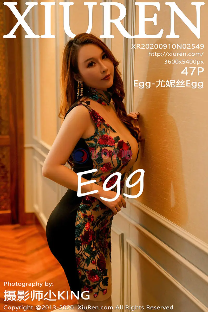 [XiuRen秀人网] No.2549 女神Egg_尤妮丝华丽镂空内衣主题透视秀魔鬼身材极致诱惑写真-BOY吧