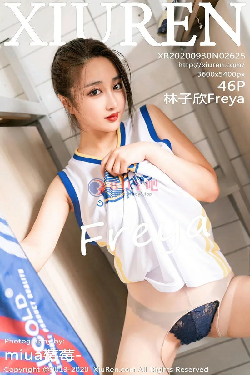 [XiuRen秀人网] No.2625 嫩模林子欣Freya心愿旅拍篮球宝贝主题半撩露蕾丝内衣诱惑写真-BOY吧