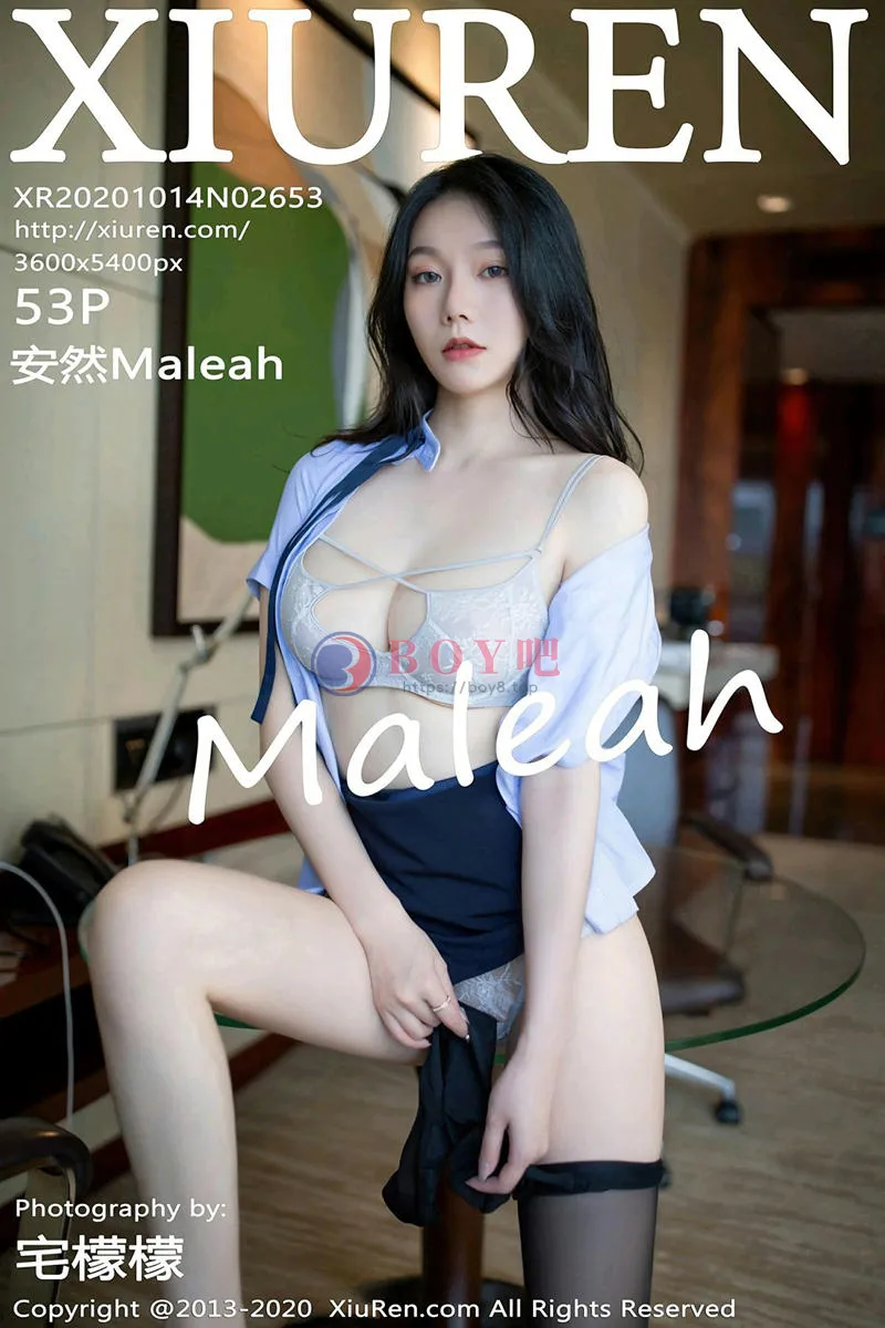 [XiuRen秀人网] No.2653 嫩模安然Maleah酒吧侍应生主题性感内衣秀婀娜身材撩人诱惑写真-BOY吧