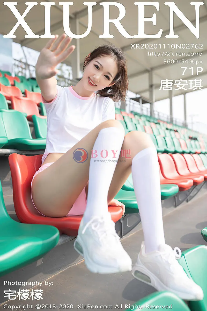 [XiuRen秀人网] No.2762 嫩模唐安琪网球少女主题粉色运动装秀完美身材甜美迷人写真-BOY吧