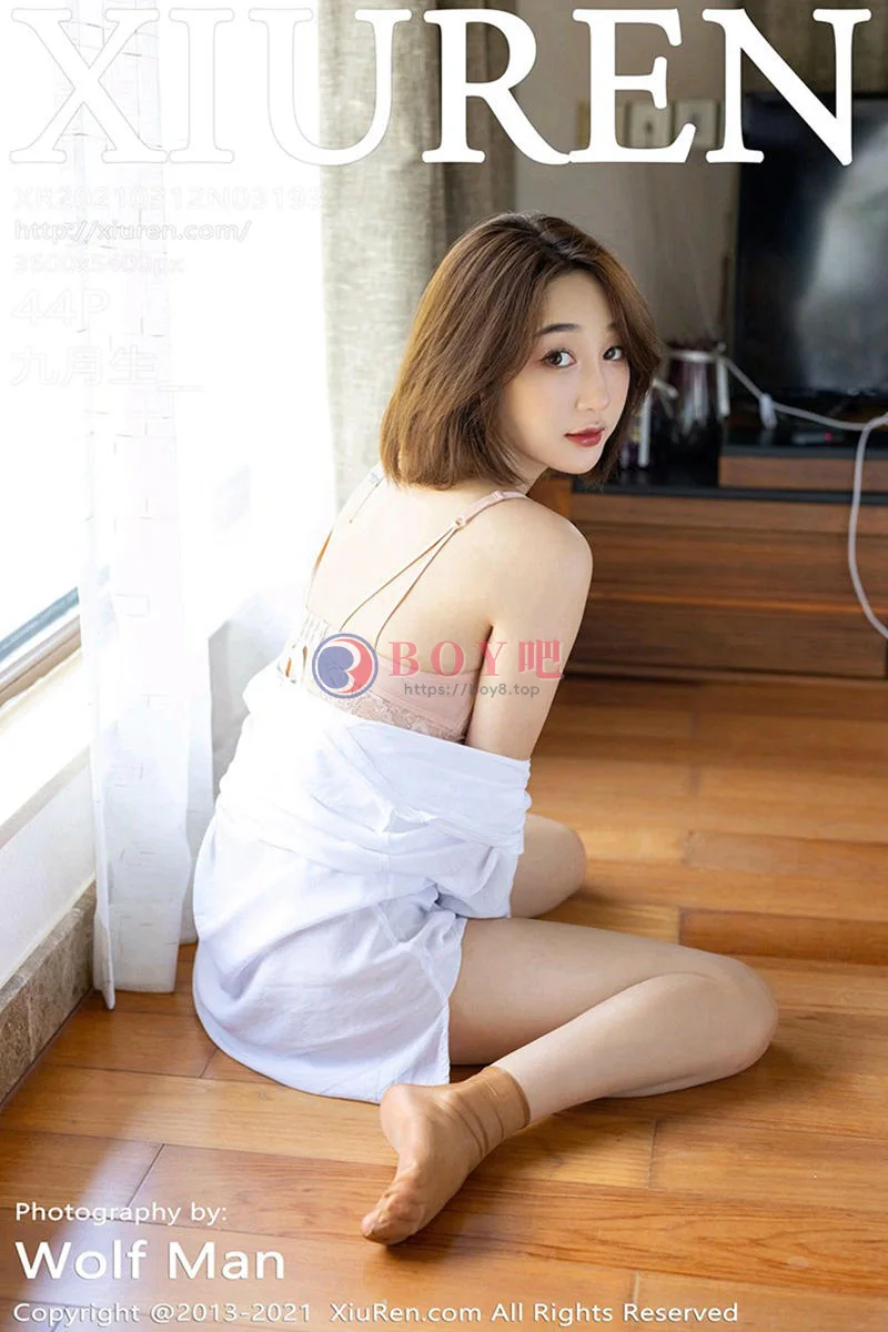 [XiuRen秀人网] NO.3193 嫩模九月生私房性感白衬衣半脱露粉色内衣秀完美身材诱惑写真 - BOY吧-BOY吧