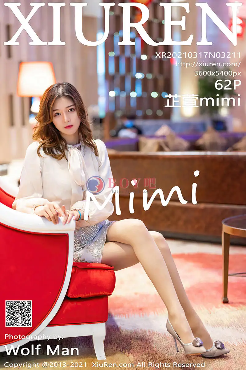 [XiuRen秀人网] NO.3211 嫩模芷萱mimi华丽璀璨服饰露性感内衣秀完美身材诱惑写真-BOY吧