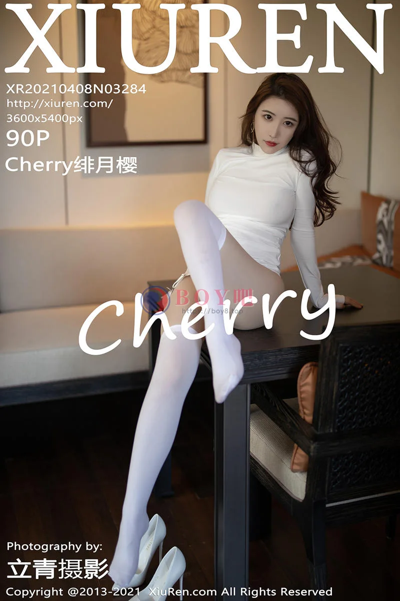 [XiuRen秀人网] NO.3284 女神Cherry绯月樱三亚旅拍连衣裙配白丝吊袜撩人姿势极致诱惑写真 - BOY吧-BOY吧