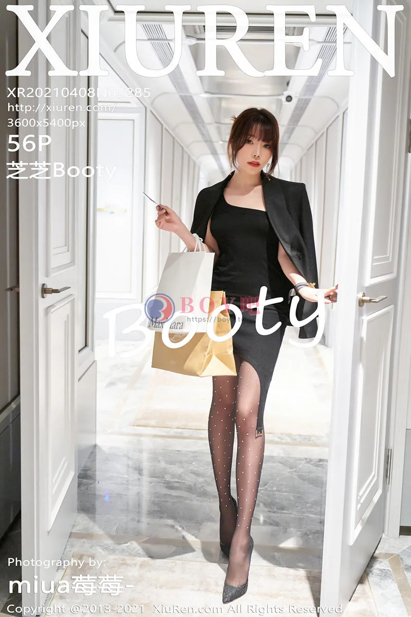 [XiuRen秀人网] NO.3285 女神芝芝Booty西服黑丝OL主题超薄黑丝裤袜秀完美身姿诱惑写真 - BOY吧-BOY吧
