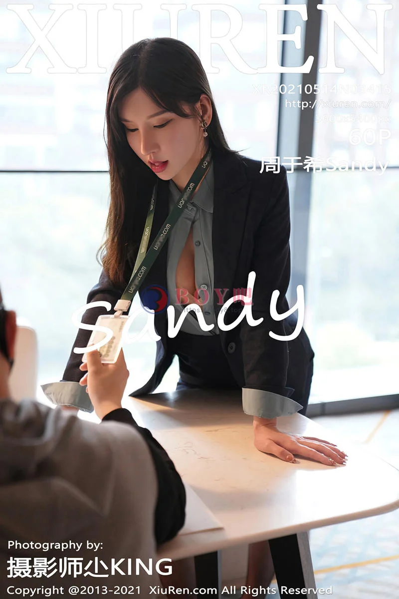 [XiuRen秀人网] NO.3415 嫩模周于希Sandy销售小姐姐剧情主题性感制服半脱完美诱惑写 - BOY吧-BOY吧