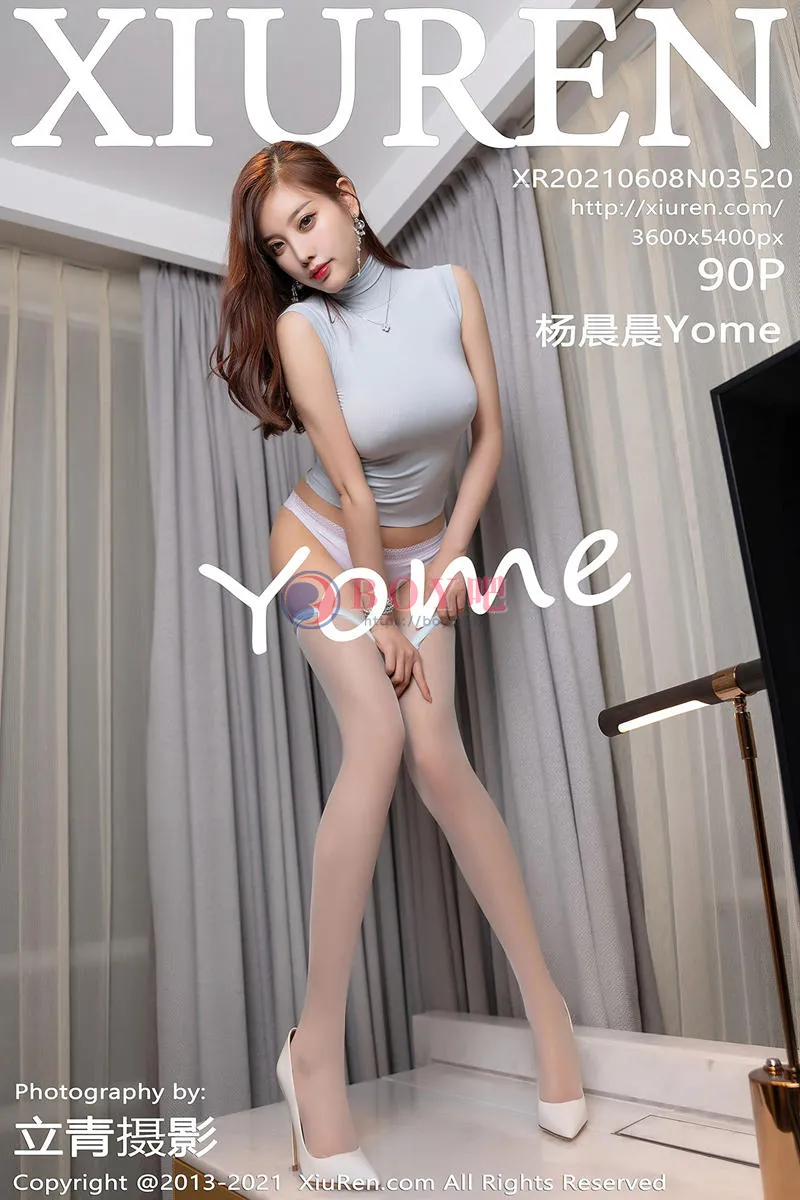 [XiuRen秀人网] NO.3520 女神杨晨晨Yome真空服饰街拍+私房半脱秀惹火身材诱惑写真 - BOY吧-BOY吧