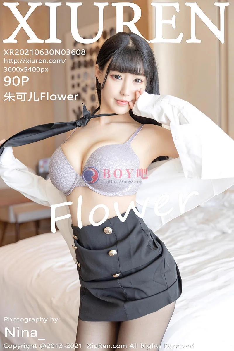 [XiuRen秀人网] NO.3608 女神朱可儿Flower厦门旅拍黑短裙下开档黑丝秀惹火身材诱惑写真 - BOY吧-BOY吧