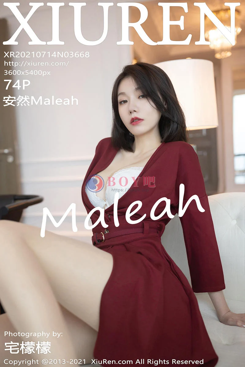 [XiuRen秀人网] NO.3668 模特安然Maleah私房人妻主题半脱露性感内衣秀完美身材诱惑写真 - BOY吧-BOY吧