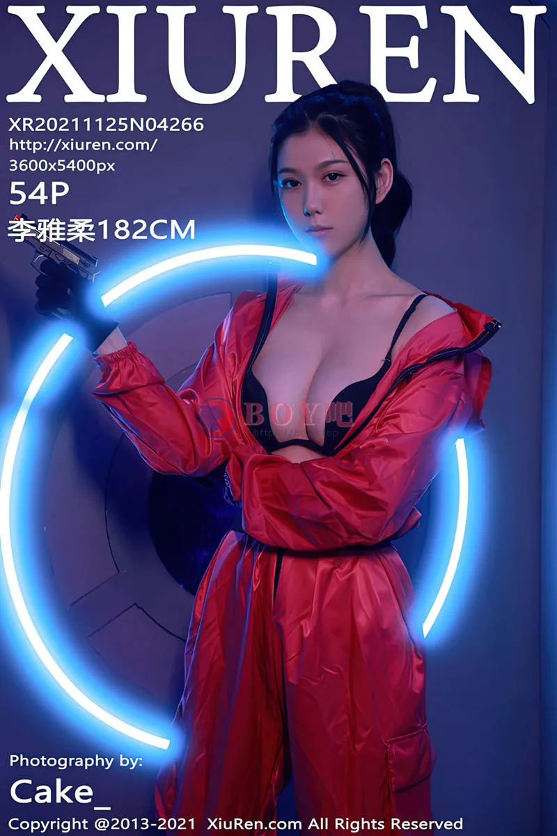 [XiuRen秀人网] NO.4266 模特李雅柔182CM视觉魅惑体验半脱露性感黑色内衣诱惑写真-BOY吧